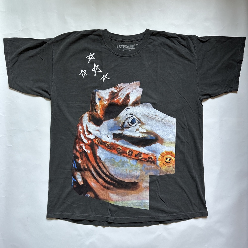 Travis Scott Astroworld Horse head Tee cactus Jack